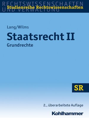 cover image of Staatsrecht II